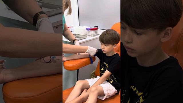 Общий анализ крови с вены. Как берут анализ детям.