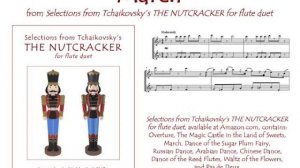 March (from The Nutcracker) for flute duet