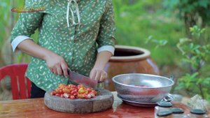 Cooking River Prawn Stir Fry Cherry Tomato - Cooking With Sros