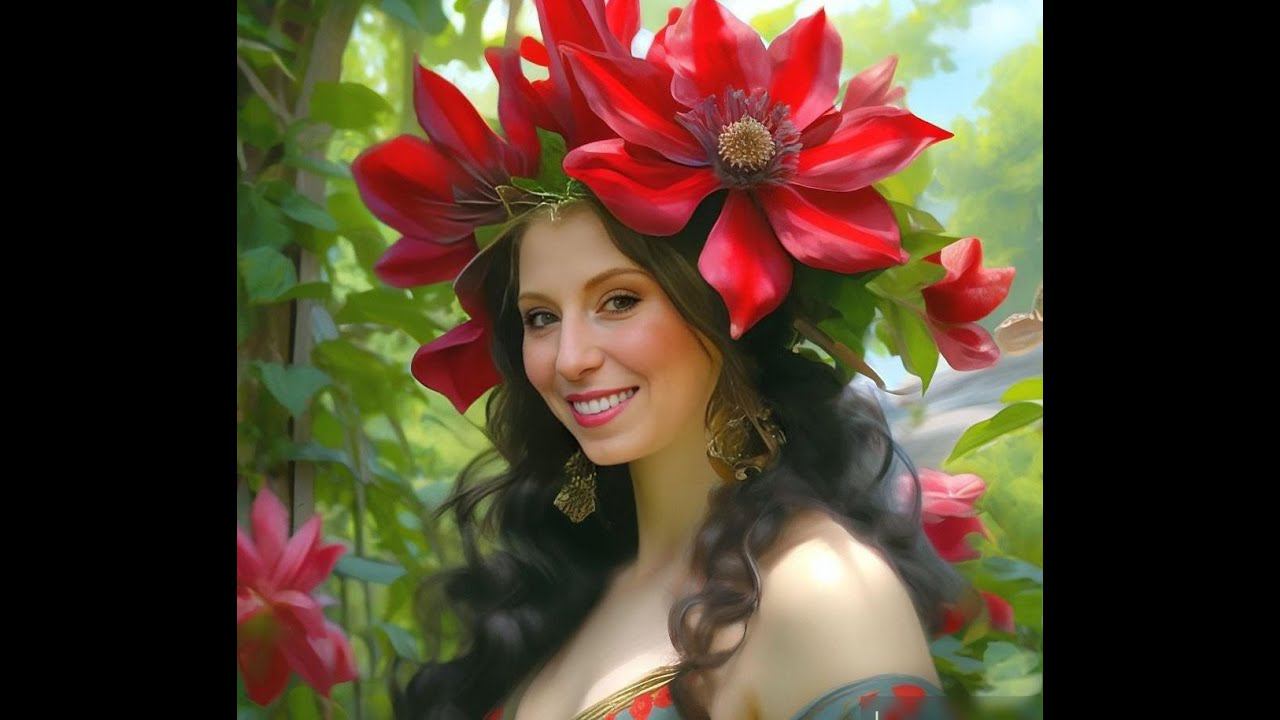 БЕЛОЕ и КРАСНОЕ. РОЗЫ и КЛЕМАТИСЫ. СОЧЕТАНИЯ и розой Аспирин и Дип им Прешен. смотреть онлайн