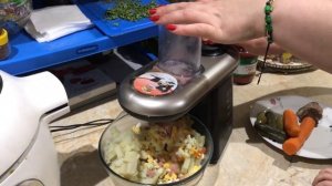 17.03.2018 мультирезка  кубикрезка и всё нарезка от Мулинекс