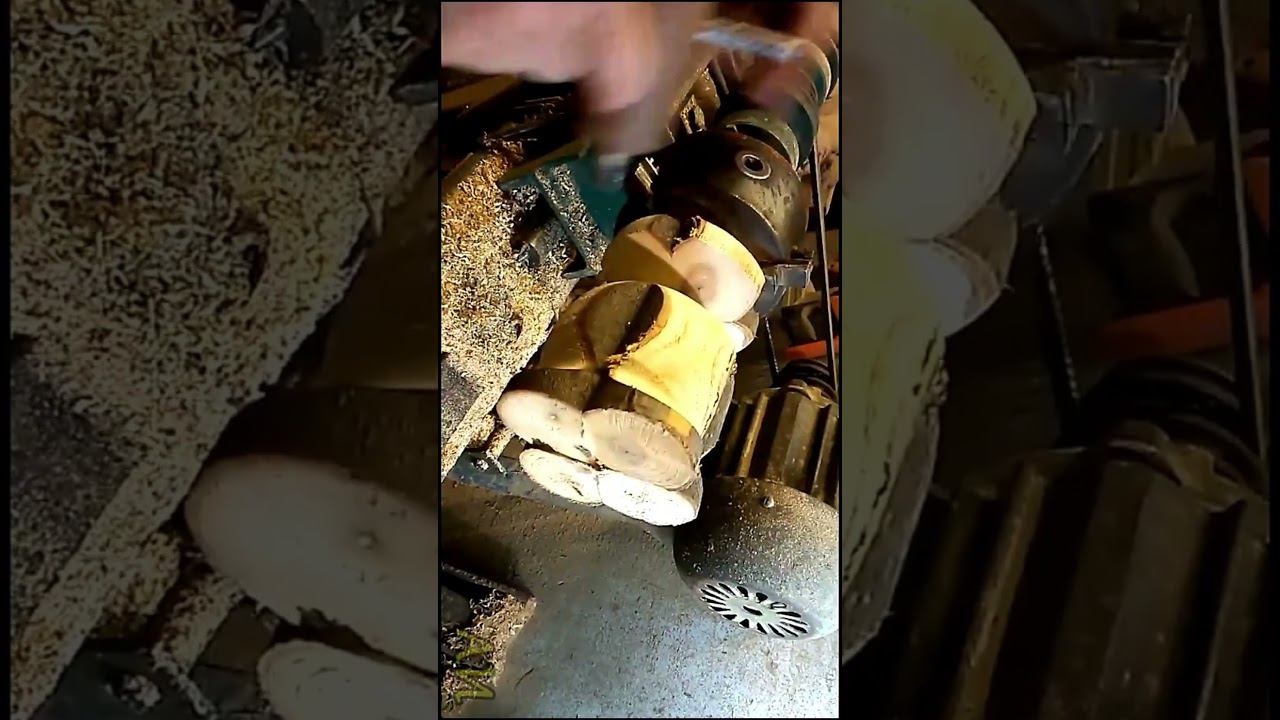 Изготовление вазы из четырёх склеенных веток. смотреть онлайн