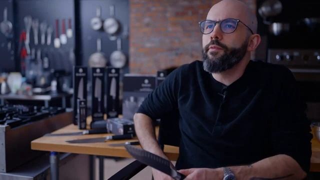 Review: Babish High-Carbon 1.4116 German Steel Cutlery, 6.5 Santoku Knife Unboxing & Testing смотреть онлайн