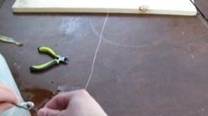 tie Q: Tying Demo (braided fishing line)
