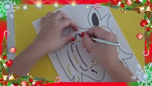 Вытынанка 2021 Год быка  новогодний трафарет на окно из бумаги как вырезать вытынанки на окно видео