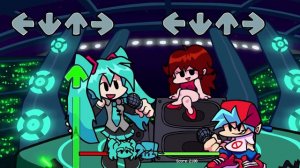 РЭД против ХАТСУНЕ МИКУ в Фрайдей Найт Фанкин | HATSUNE MIKU MOD Friday Night Funkin | Вокалоид