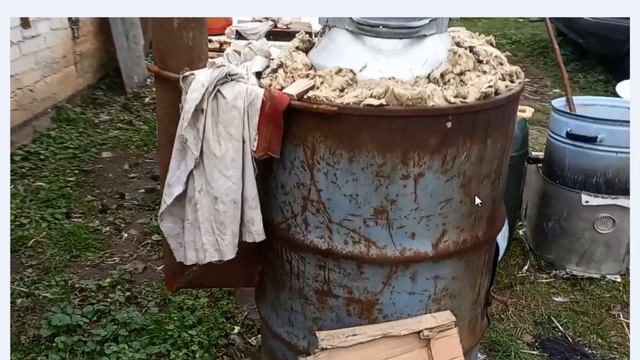 Простейший экономичный котёл и расчёт температуры для ощипывания птицы смотреть онлайн