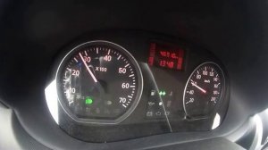 Панель приборов Renault Sandero Stepway 1.6 во время езды
