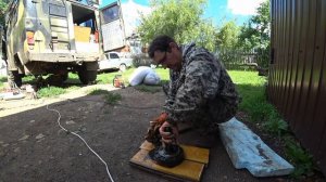 Ремонт военного моста. Краткое пособие по замене вала бортового редуктора.