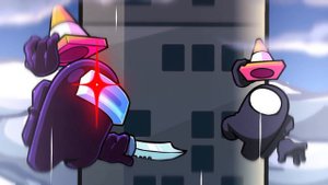 Ejected FNF but Black impostor and Black crewmate sing it