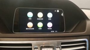 Mercedes E Serisi W212 Apple Carplay  Android Auto Telefon Aynalama ve USB Video Sistemi