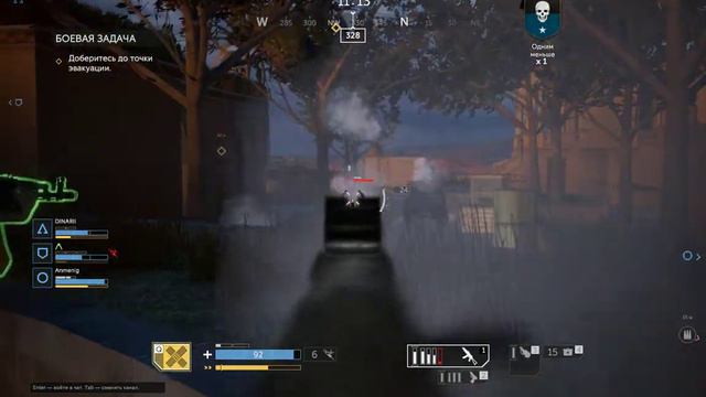 Начинаю рекрутом с нуля после обнуления прогресса. Режим PVE. Калибр