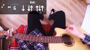 Как играть Blinding Lights на гитаре БЕЗ БАРРЭ (The Weeknd)(Разбор, аккорды) Видеоурок