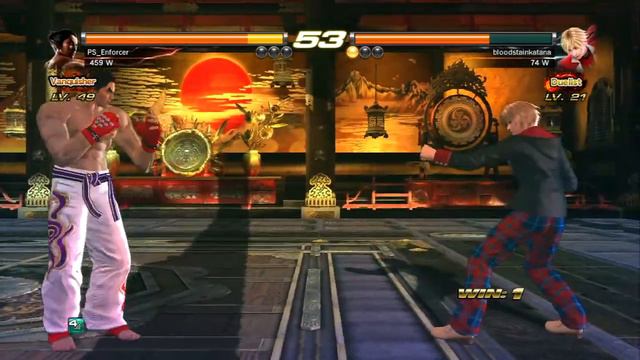 Tekken Revolution: Kazuya 'Vanquisher' Spammer Trolled! ;D смотреть онлайн