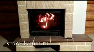Своими руками построить отопительный камин под ключ в деревянном доме