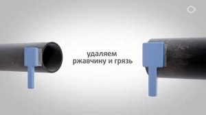 Соединение труб из разных материалов обжимной муфтой UR 12