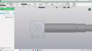 Компьютерная графика - Шток в Компас 3D