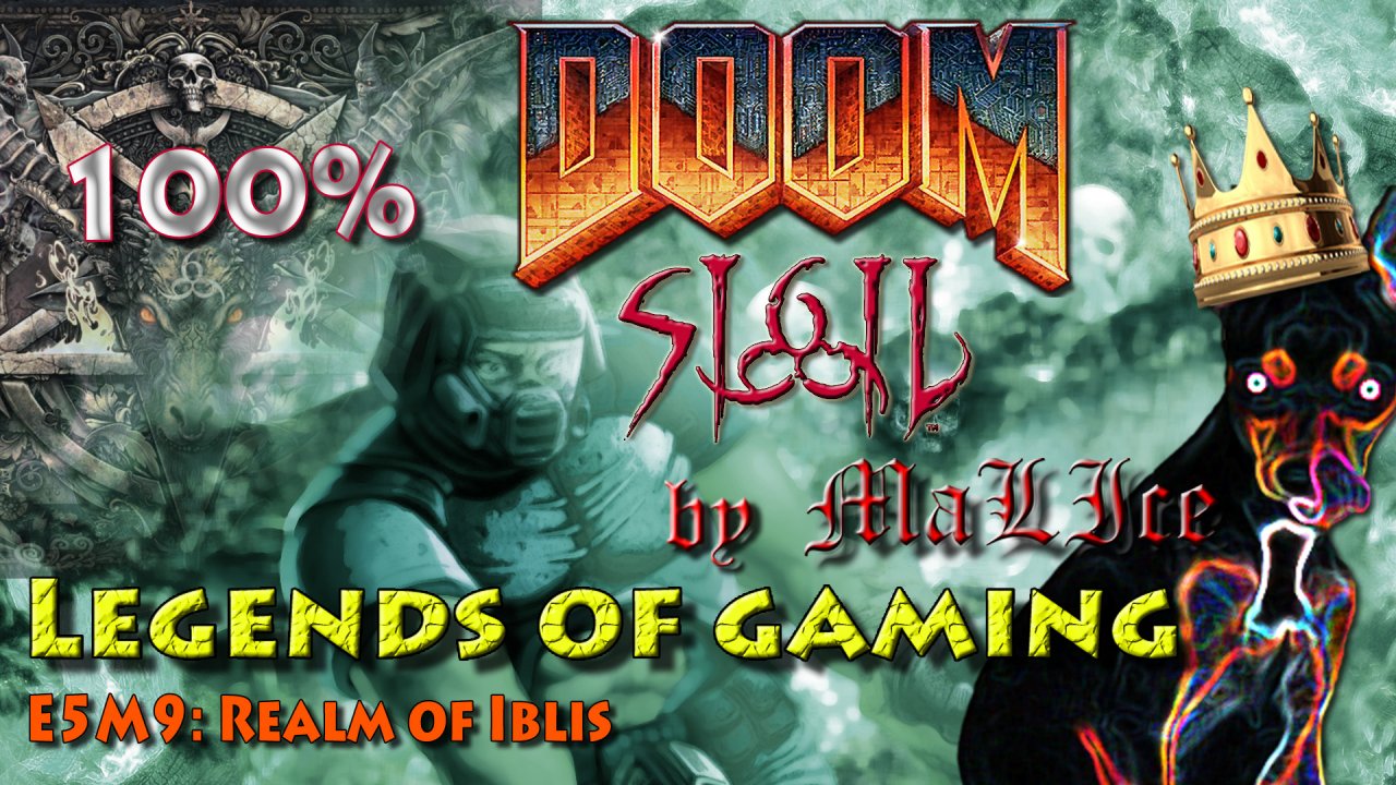 Doom Ultimate (100%) - E5M9: Realm of Iblis