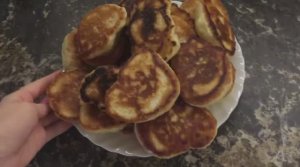 ВОДА + МУКА__Оладьи самые дешевые и самые вкусные__Постные и вегетарианские оладьи