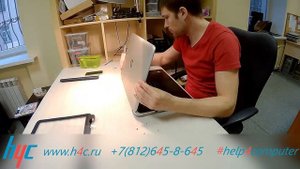 HP 17-f.  Замена матрицы