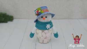 снеговик своими руками игрушка