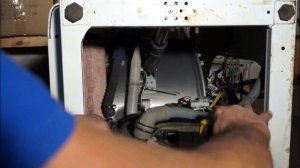 Замена сливного насоса стиральной машины индезит\аристон.