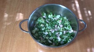 Окрошка классическая - рецепт на кефире.