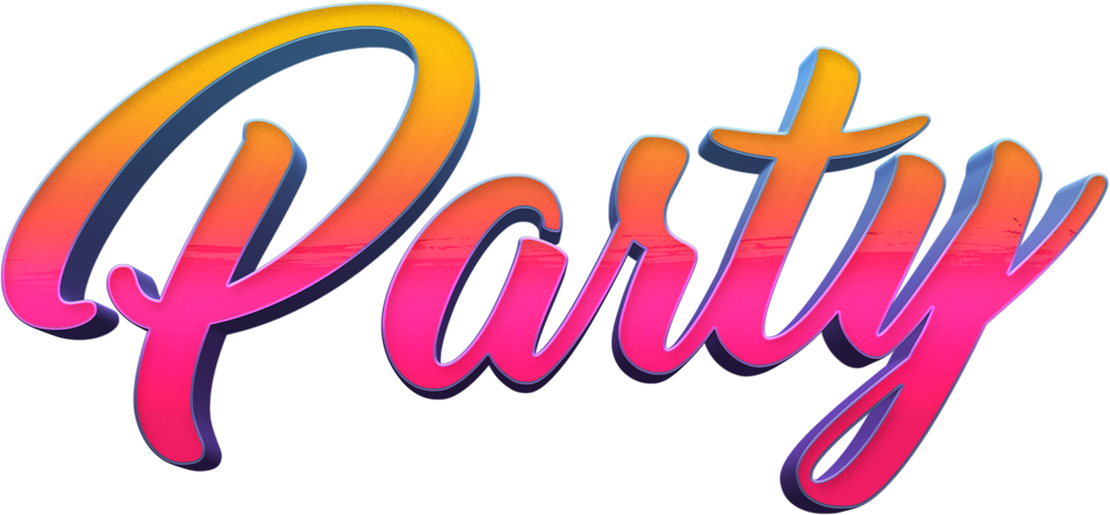 Parties text. Пати надпись. Party на прозрачном фоне. Слово Party на прозрачном фоне. Вечеринка логотип.