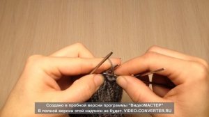 Гетры спицами мастер класс