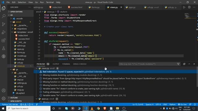 Missing Module Docstring Problem in VSCode Solution смотреть онлайн