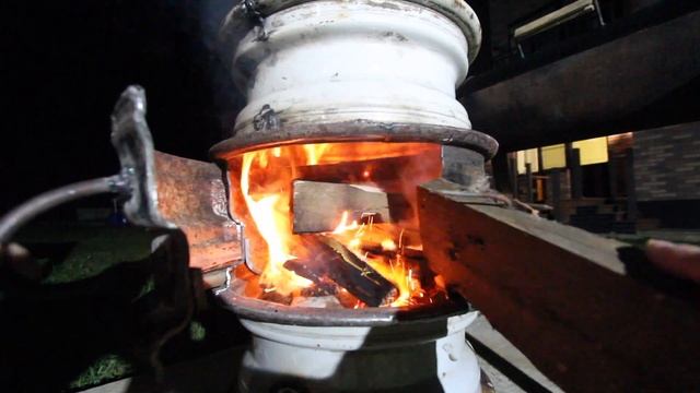 Печь под казан из авто дисков! Плюсы и Минусы! Мой Опыт! смотреть онлайн
