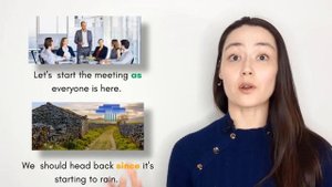 BECAUSE | AS | SINCE | FOR - English grammar