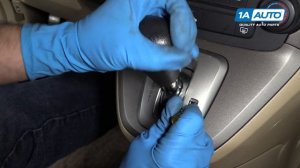 How to Fix Shift Lock Release 07-11 Honda CR-V