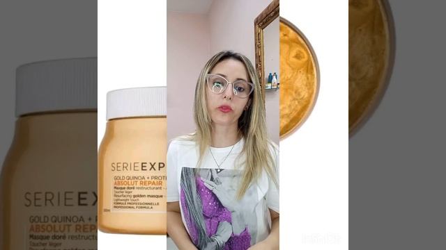 Reconstrução sos absolut repair gold quinoa da L'Oréal profissional. #lorealprofessionnel смотреть онлайн