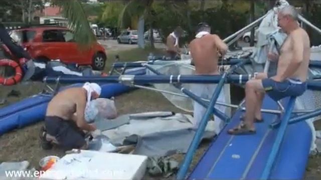 Сейшелы. 2010 год. Сборка тримарана смотреть онлайн