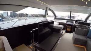 New 2021 Sunseeker Manhattan 68 in Wenge Wood Colour