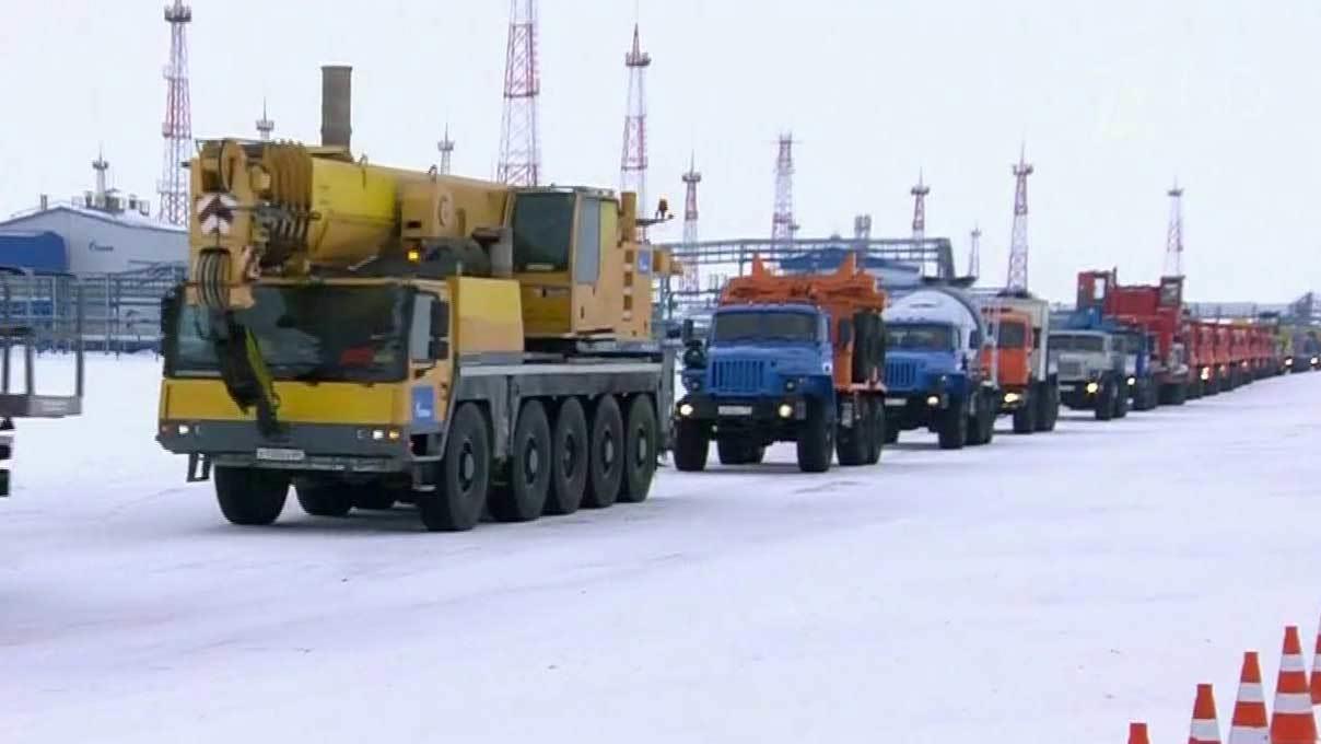Началось полномасштабное освоение Харасавэйского газового месторождения