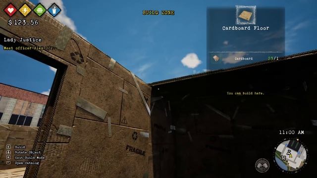 Building The Worlds Largest Cardboard Box Fort - Base Building & Recruiting - Bum Simulator смотреть онлайн