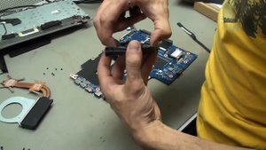 Чистка ноутбука от пыли Acer