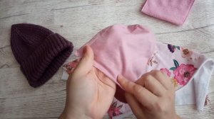 Из чего сделать подклад для вязаной шапки?!