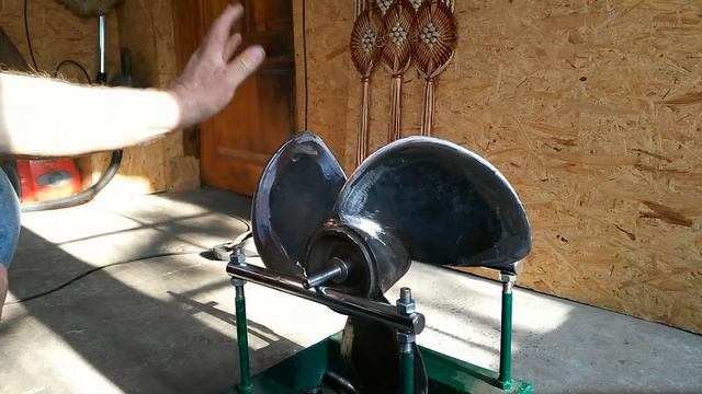 Делаем гребной винт на водоизмещающий катер смотреть онлайн