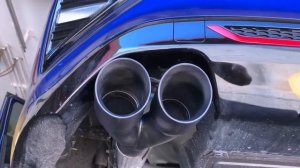 2021 Kia Forte GT 1 6L Turbo 4 Cylinder w 10" Black Widow 'Widow Maker' Muffler & Axle   Back Dual