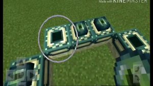 Как сделать портал в ад и портал в край в Майнкрафте PE