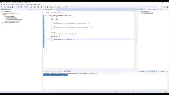 Java Dersleri #20 - If ve Else Blokları смотреть онлайн