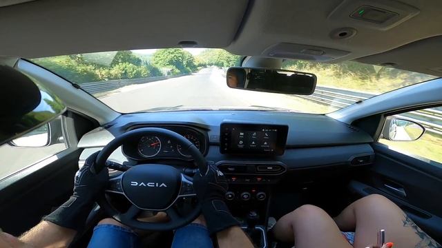 Dacia Jogger Eco-G 100 (LPG) | Touristenfahrten Nürburgring - Norschleife | POV test drive