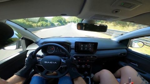 Dacia Jogger Eco-G 100 (LPG) | Touristenfahrten Nürburgring - Norschleife | POV test drive