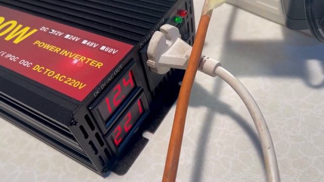 Інвертор EA SUN POWER 3000W 12v 220v 50hz чиста синусоїда смотреть онлайн