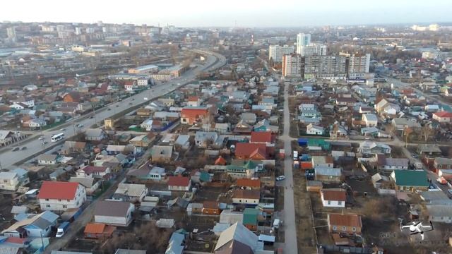 город Пенза Терновский мост через р. Пенза / Аэросъемка окрестностей / мкрн. Терновка