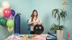 Урок 131. Шар-сюрприз для гендерной вечеринки.