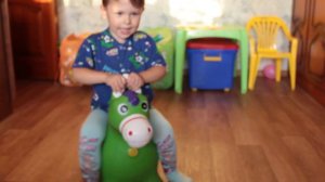 Лошадь попрыгун с музыкальным эффектом/детская игрушка и отличный подарок